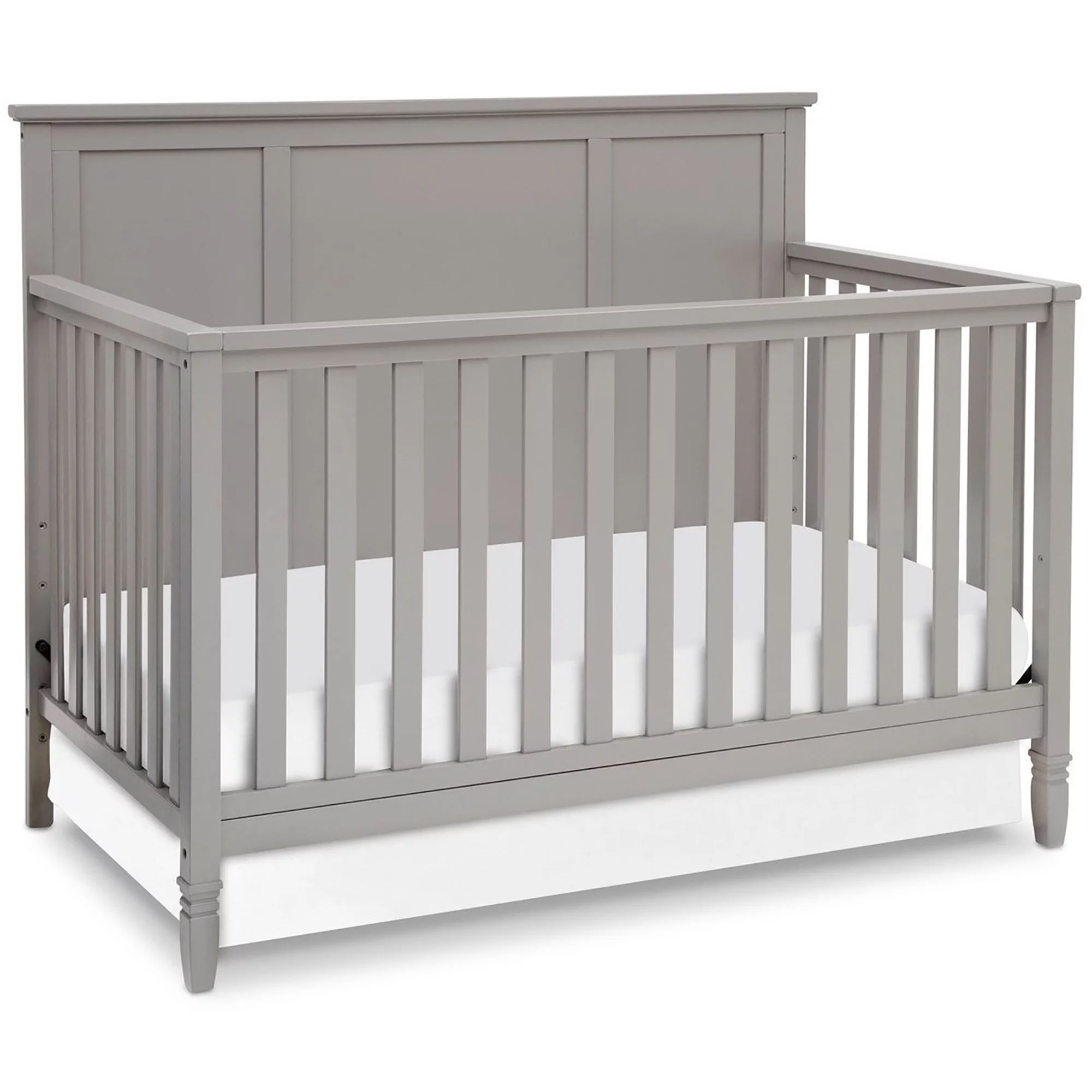 Delta Children Epic 4-in-1 Convertible Crib, Gray | Walmart (US)