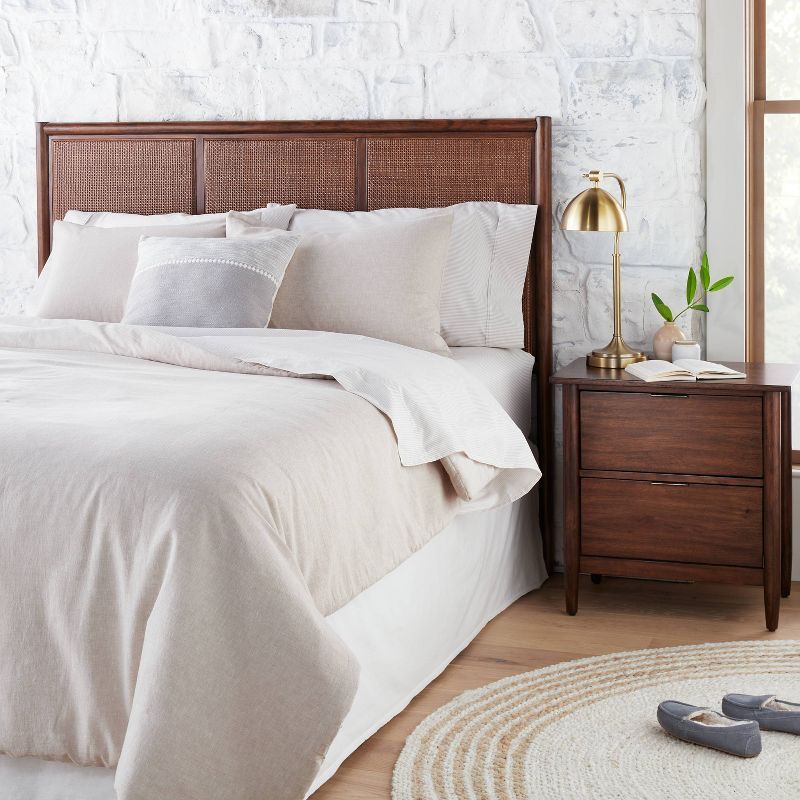 Wood & Cane Panel Headboard - Hearth & hand™ with Magnolia | Target