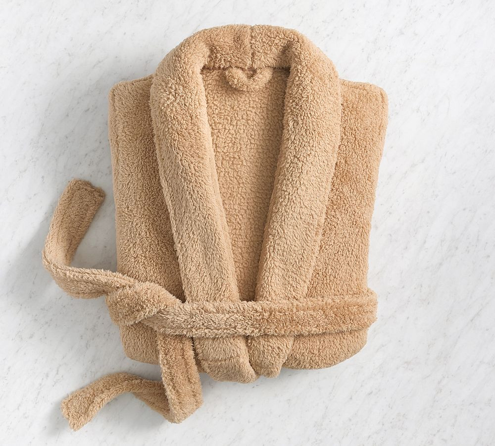 Cozy Comfort Robe, Camel, Large | Pottery Barn (US)