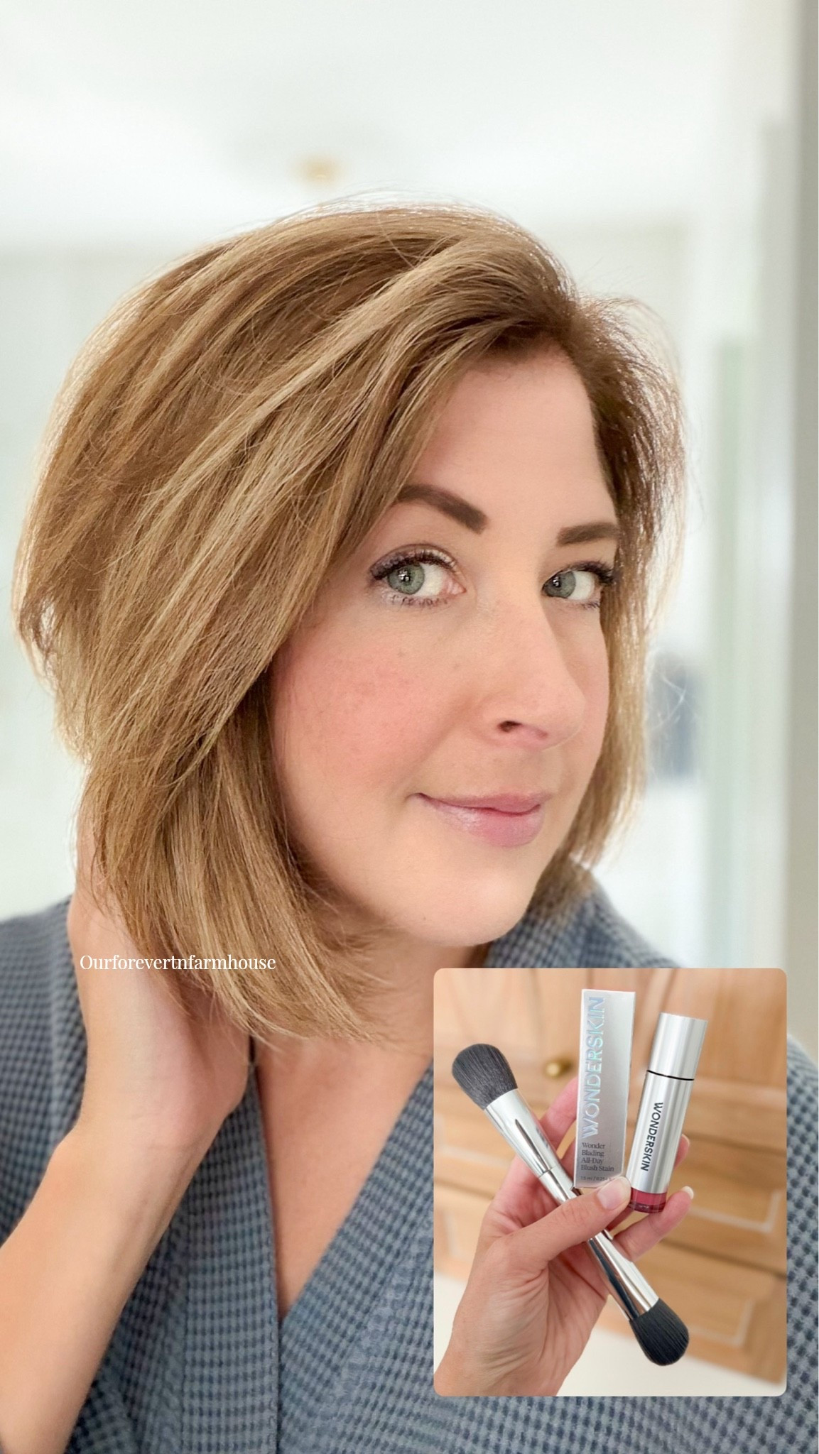💕 I'm not your typical beauty influencer, but when I find a beauty favorite, I have to share it.

@Wonderskin sent me their Wonder Blading All Day Blush Stain and Dual Ended Blush & Contour Brush to try, and I've been loving them. 

At 43, I appreciate makeup that looks smooth, feels lightweight, and doesn't look heavy on my skin, and this blush checks all the boxes. It blends beautifully and gives such a pretty natural flush that lasts.

#LTKselfcare #LTKOver40 #LTKBeauty