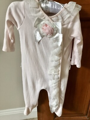 Koala Baby Boutique Pink/white Lace outfit 6 Months Girls | eBay US