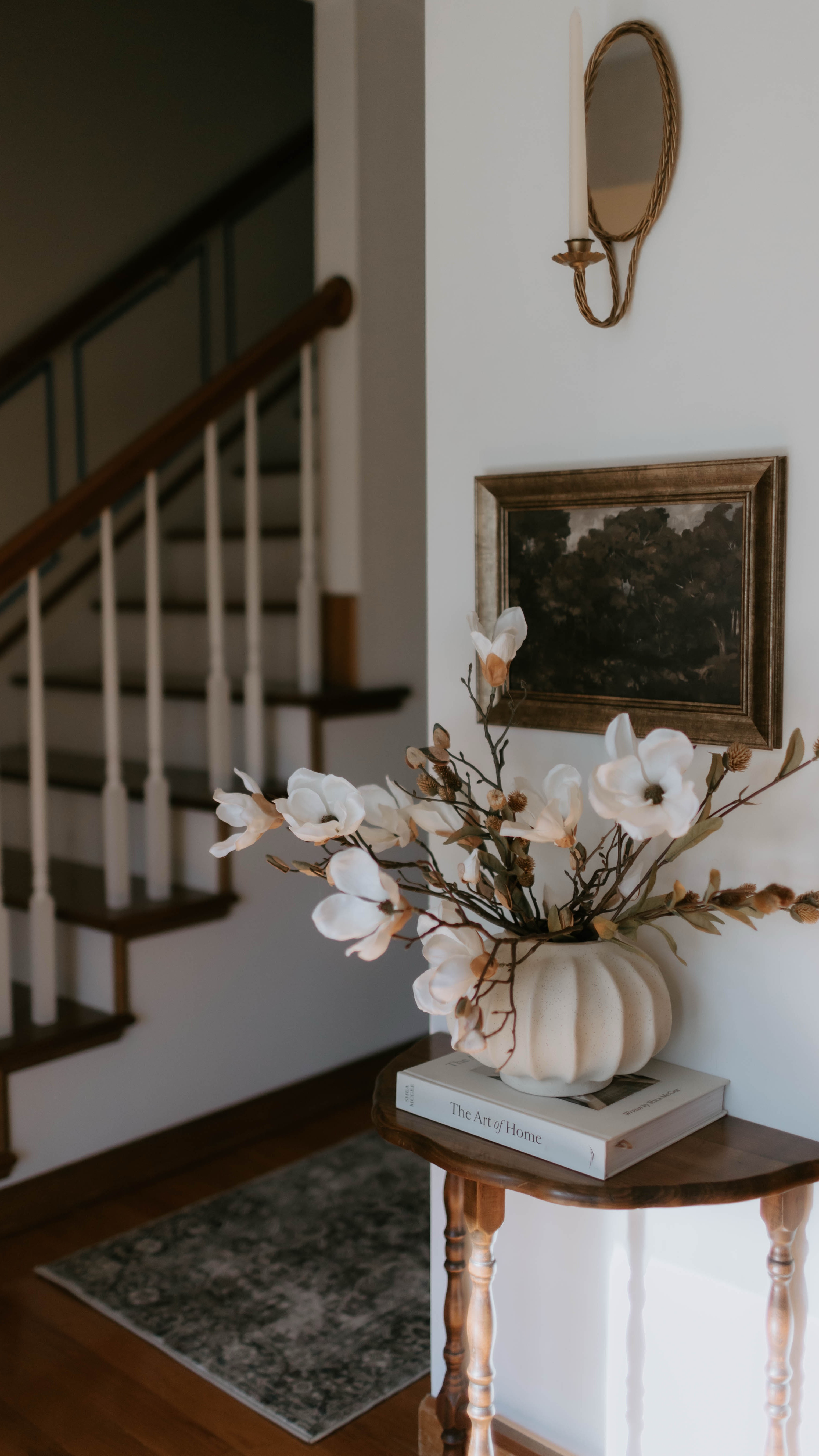Let’s give this entryway a little bit of character! 

We have a smaller entryway so it is extra important to make it extra welcoming right away. #LTKWatchNow 

#LTKSeasonal #LTKHome