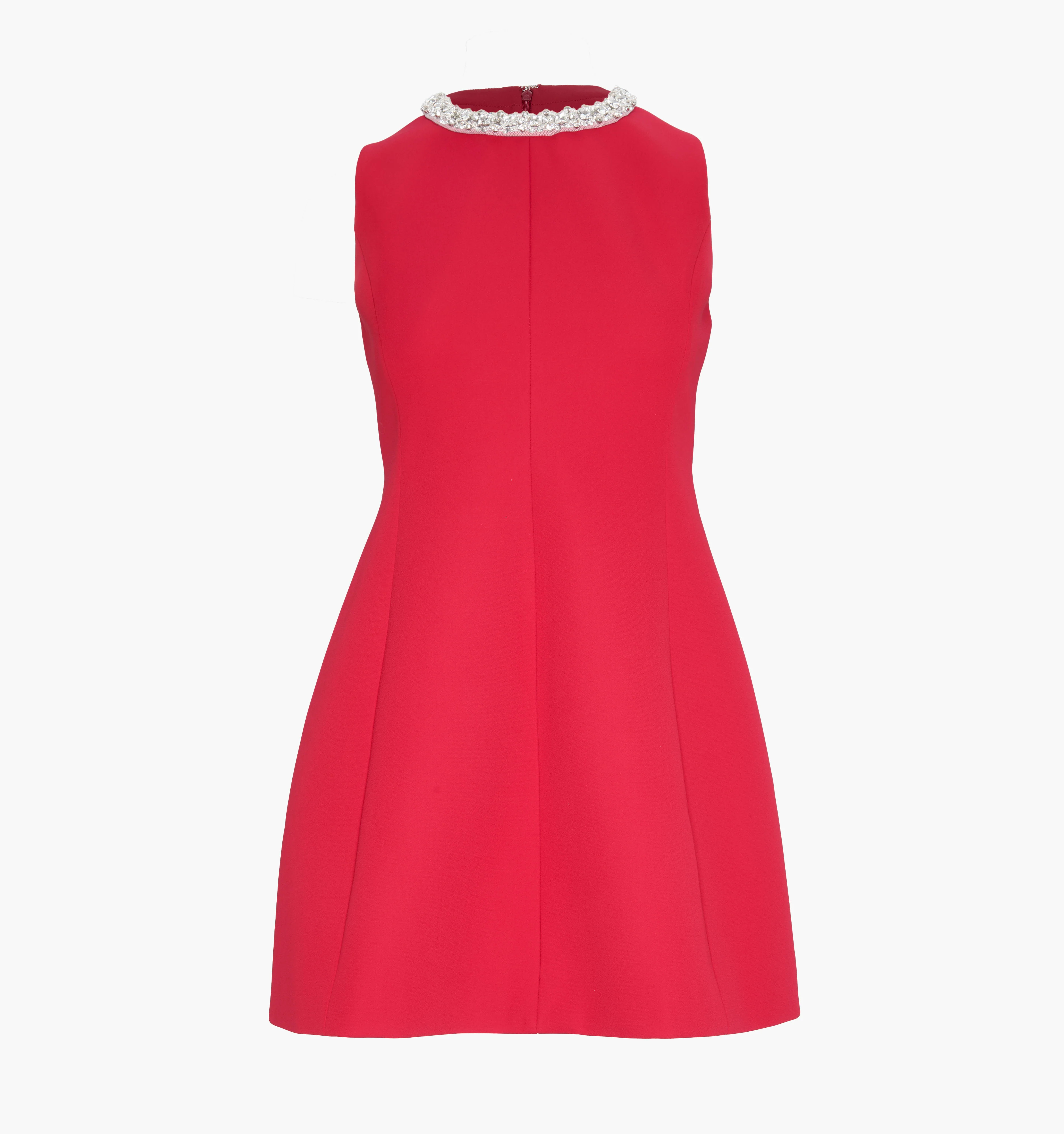The Parker Dress | Cherry / XS | 100% Polyester | Hill House Home | Hill House Home US