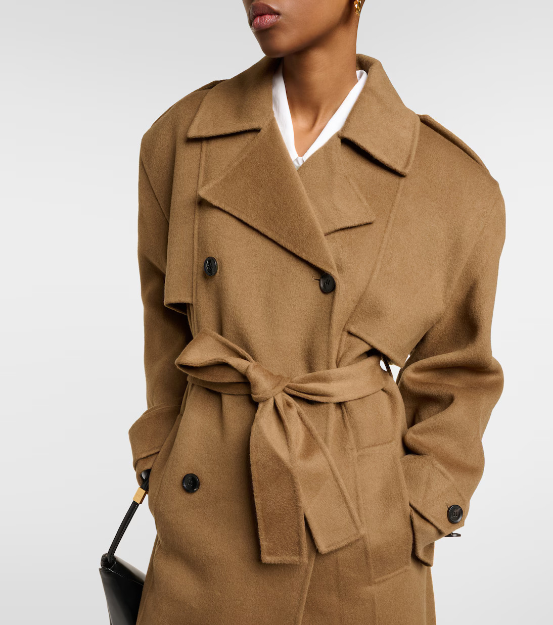 Nikola wool and cashmere trench coat | Mytheresa (IT)