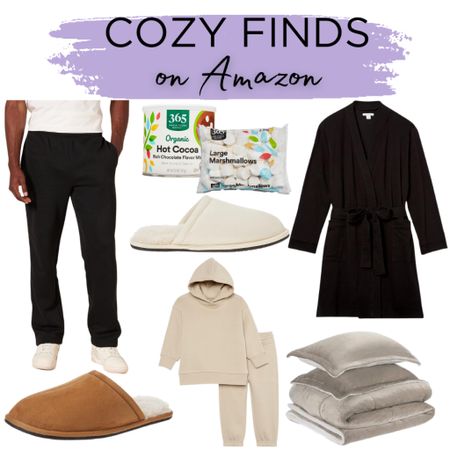 Obsessed with these cozy finds! Love the slippers, women’s robe, kids two piece outfit, bedding and can’t forget about the hot chocolate! 

Amazon finds, Amazon basics, amazon brands, cozy outfit, cozy slippers, cozy robe, women’s slippers, amazon essentials 

#LTKstyletip #LTKSeasonal