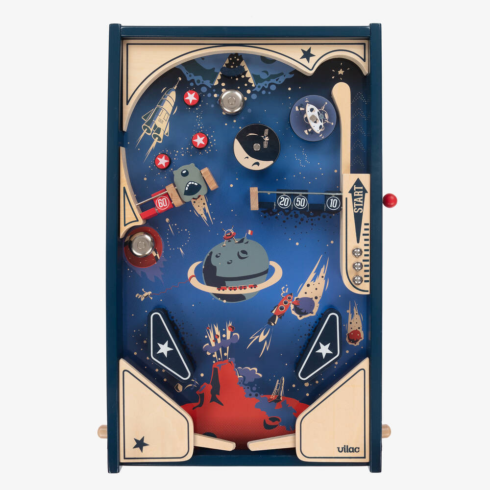 Vilac Wooden Space Pinball Toy (60Cm) | Childrensalon