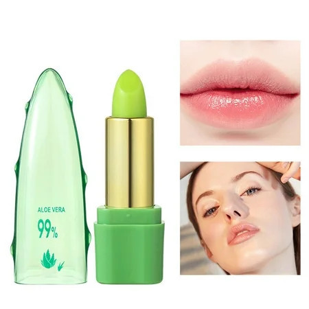 JABUUO Makeup SetColor Changing Lipstick Tinted Lip Color Balm Gloss Tint Set Green PH Kids Lipstick Color Changing Crystal Flower Jelly Lipstick Makeup(Green) | Walmart (US)