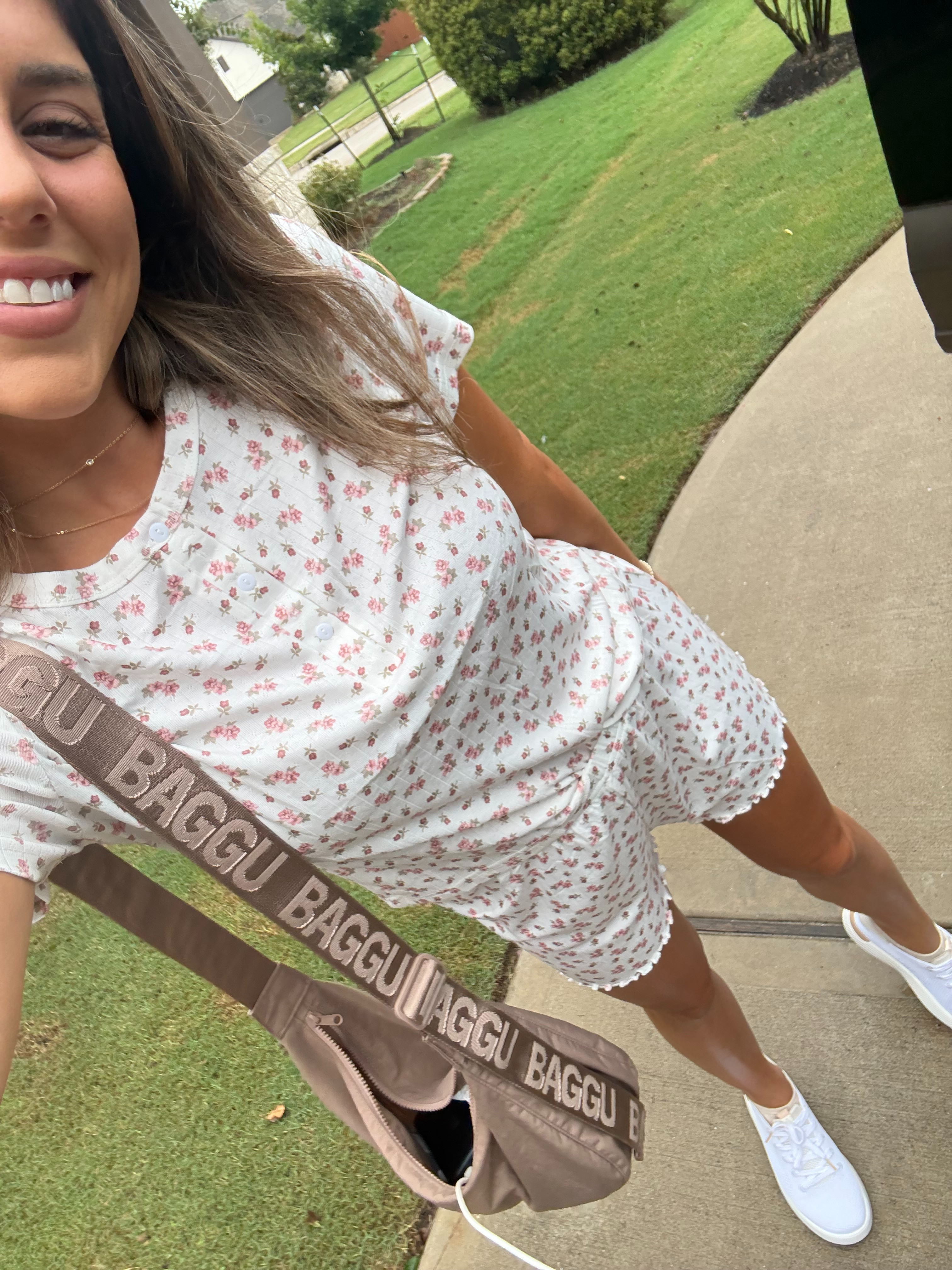 Wearing a size medium! 

 #LTKgrwm #LTKootd #LTKmomlife