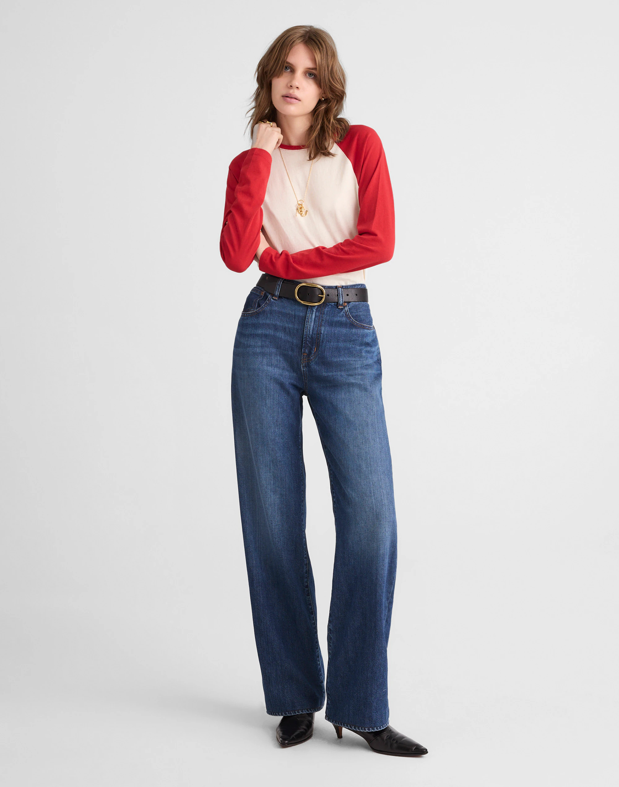 The Perfect Vintage Wide-Leg Jean in SoftDrape | Madewell