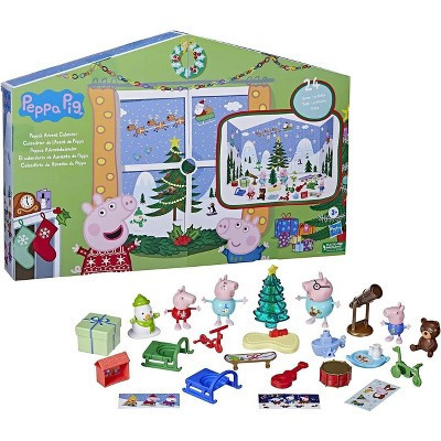 Peppa Pig Peppa’s Kids Advent Calendar – 24-Day Holiday Countdown with Figures, Tree, and Accessories | Target