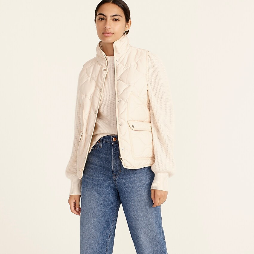 Quilted vest with PrimaLoft® | J. Crew US