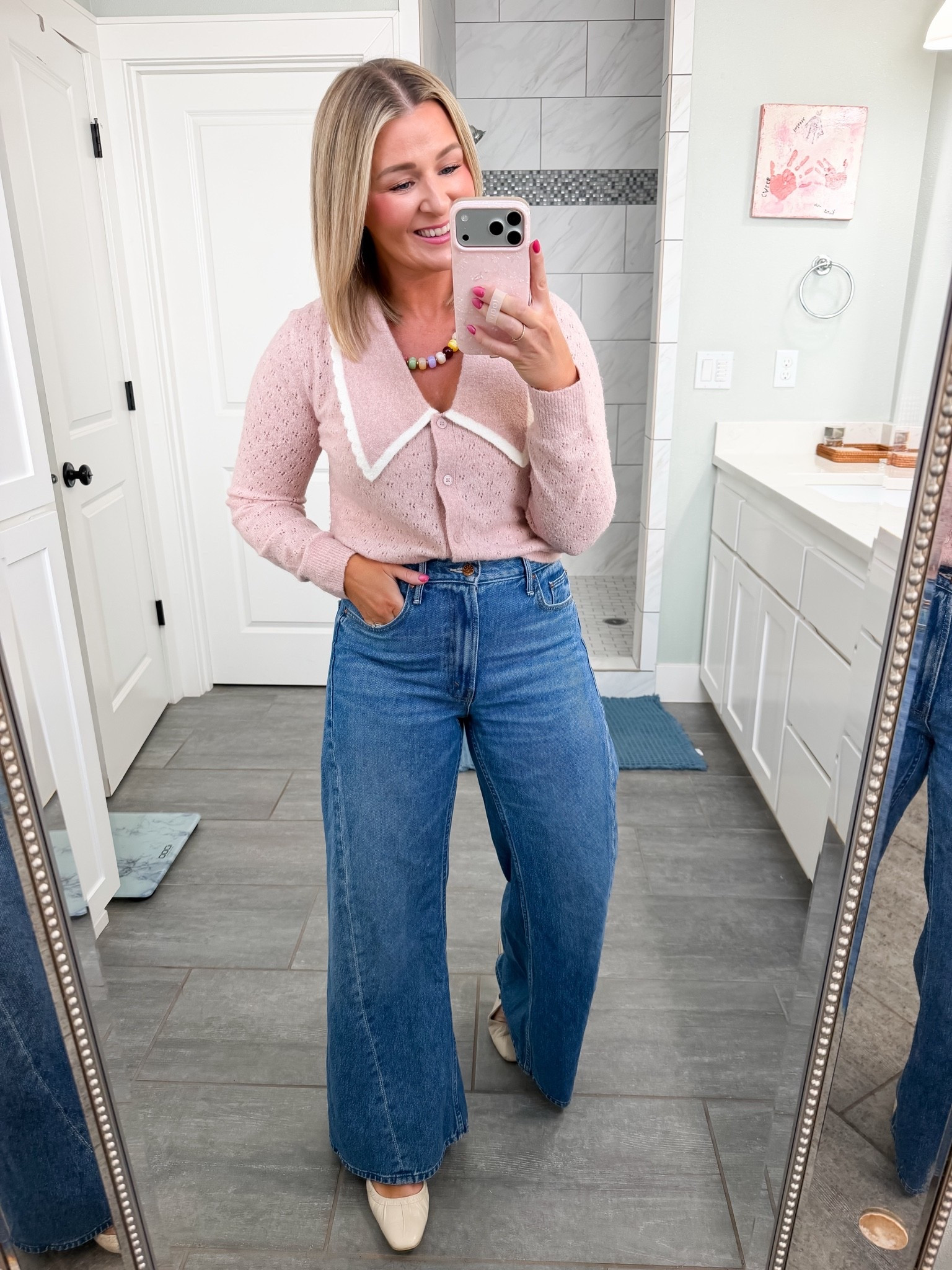 The cutest easy fall outfit. Love this color combo 🤩

Small sweater
Petite jeans 

Linking a similar shoe (same brand) in the shoe I’m linking, you’ll want to size down a full size in it. I’m a 7 in Nike and I ordered them in a 6.5 but I need a 6! However, the quality and style is so gorgeous

#LTKootd #LTKSaleAlert #LTKPetite