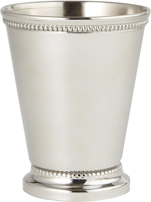 Elegance Small Beaded Mint Julep Cup - 6 oz. - 3 1/2" | Amazon (US)