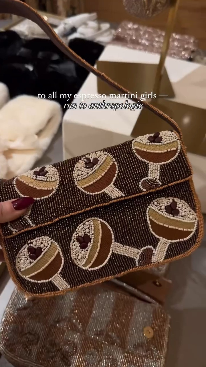 to all of my espresso martini girlies — run to @anthropologie 

I found the cutest espresso martini beaded bag that’s perfect for your next night out with the girls 🤎

it’s available in-store and online so I made sure to link it for you!

Comment SHOP below to receive a DM with the link to shop this post on my LTK ⬇ https://liketk.it/50UPY #ltkgiftguide #ltkitbag #ltkholiday #espressomartini #espressomartinis #espressomartinitime #martini #martinigirl #martinigirls #giftideasforher #anthropologie #anthrofinds #anthropologiestyle