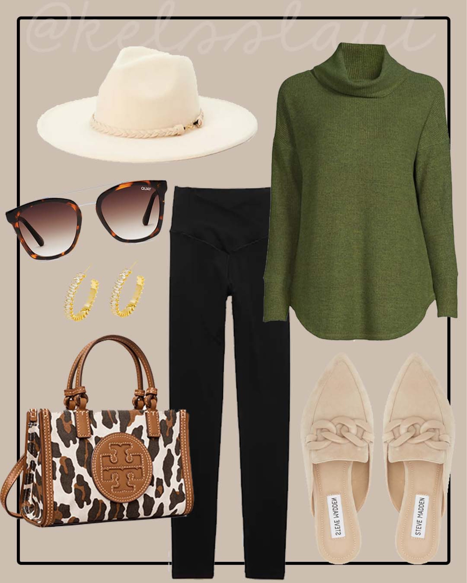 Outfit idea, fall outfit, Walmart outfit, Walmart fashion, time and tru, black leggings, Tory Burch bag, Steve Madden flats 

#LTKSeasonal #LTKsalealert #LTKunder50