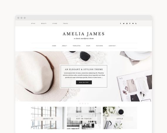 Wordpress Theme  Wordpress Ecommerce Theme  Genesis Theme  - Etsy Canada | Etsy (CAD)