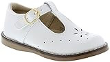 FootMates Girl's Sherry T-Strap White - 2530/10 Toddler M/W | Amazon (US)