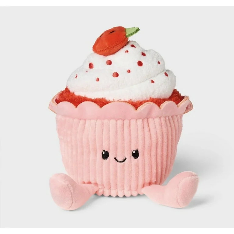 6" Stawberry Cupcake Valentines Cute Plush | Walmart (US)