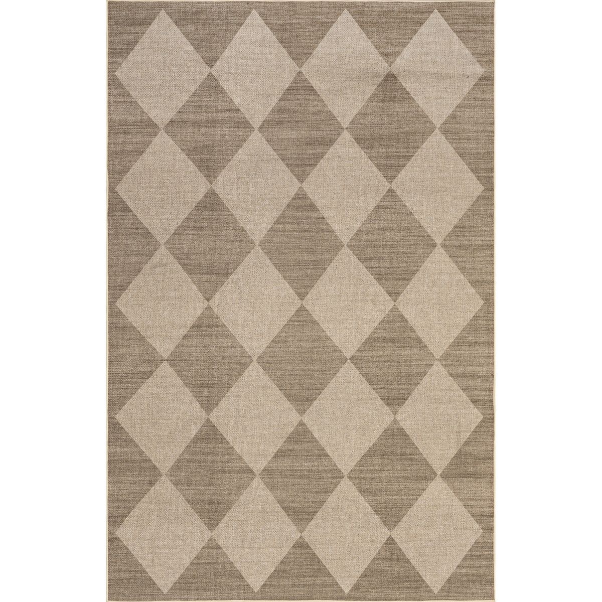 nuLOOM Abi Checkered Easy-Jute Machine Washable Area Rug Natural 5' x 8' | Target