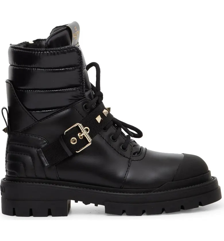 Rockstud Combat Boot | Nordstrom