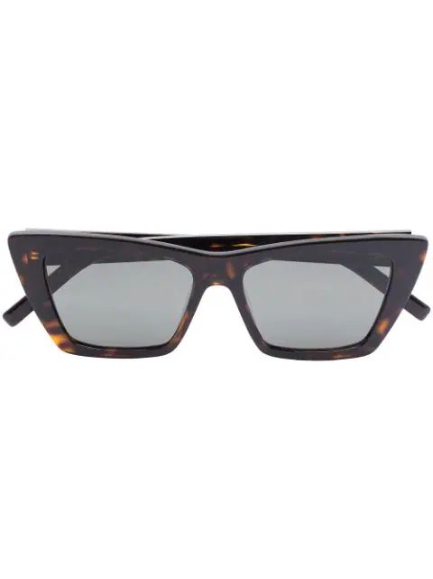 Mica rectangle sunglasses | Farfetch Global