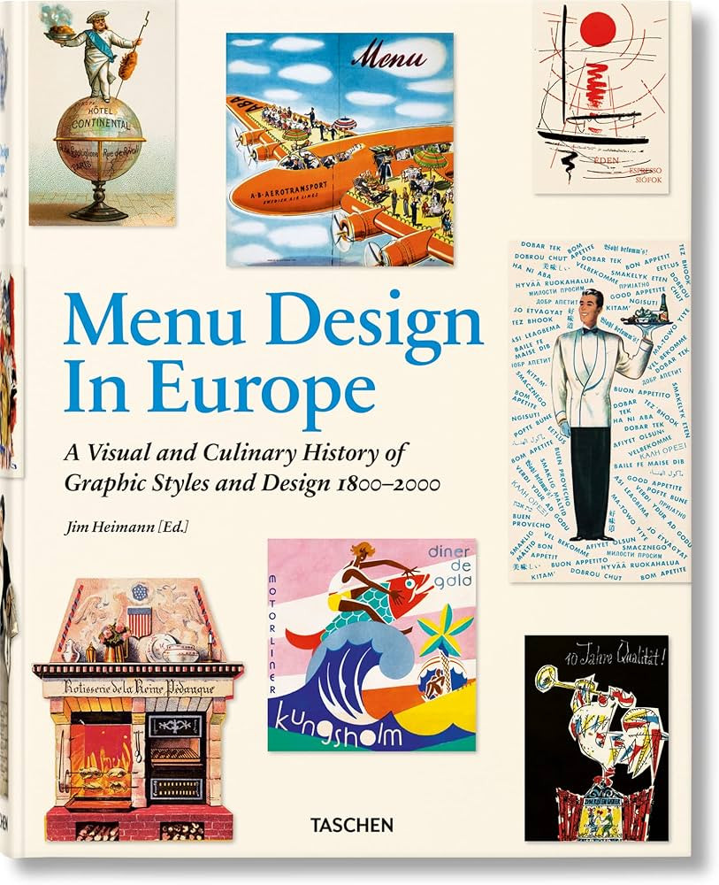 Menu Design in Europe: A Visual and Culinary History of Graphic Styles and Design 1800-2000 | Amazon (US)