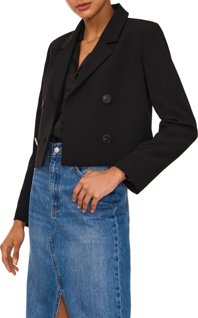 1.STATE Double Breasted Crop Blazer | Nordstrom | Nordstrom