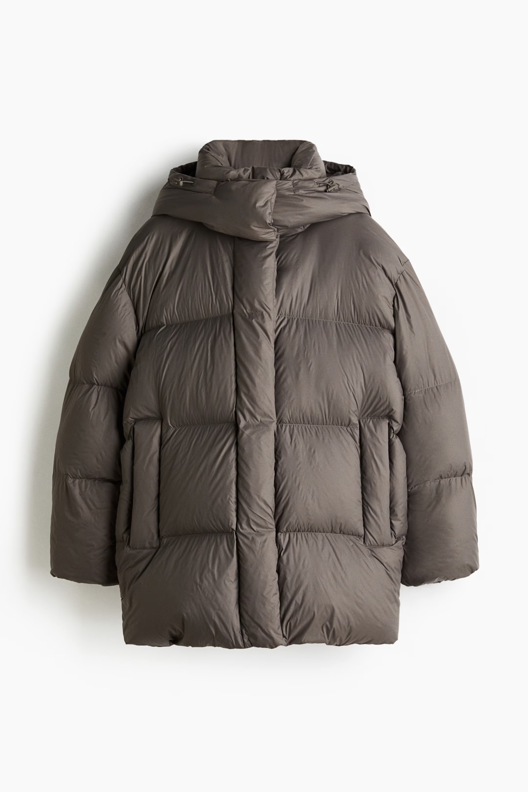 Hooded down puffer jacket | H&M (UK, MY, IN, SG, PH, TW, HK)
