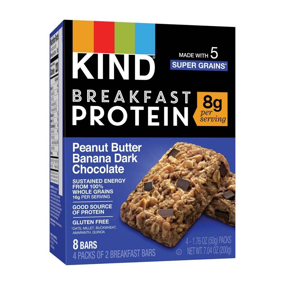 KIND Peanut Butter Banana Dark Chocolate Protein Bars - 4ct | Target