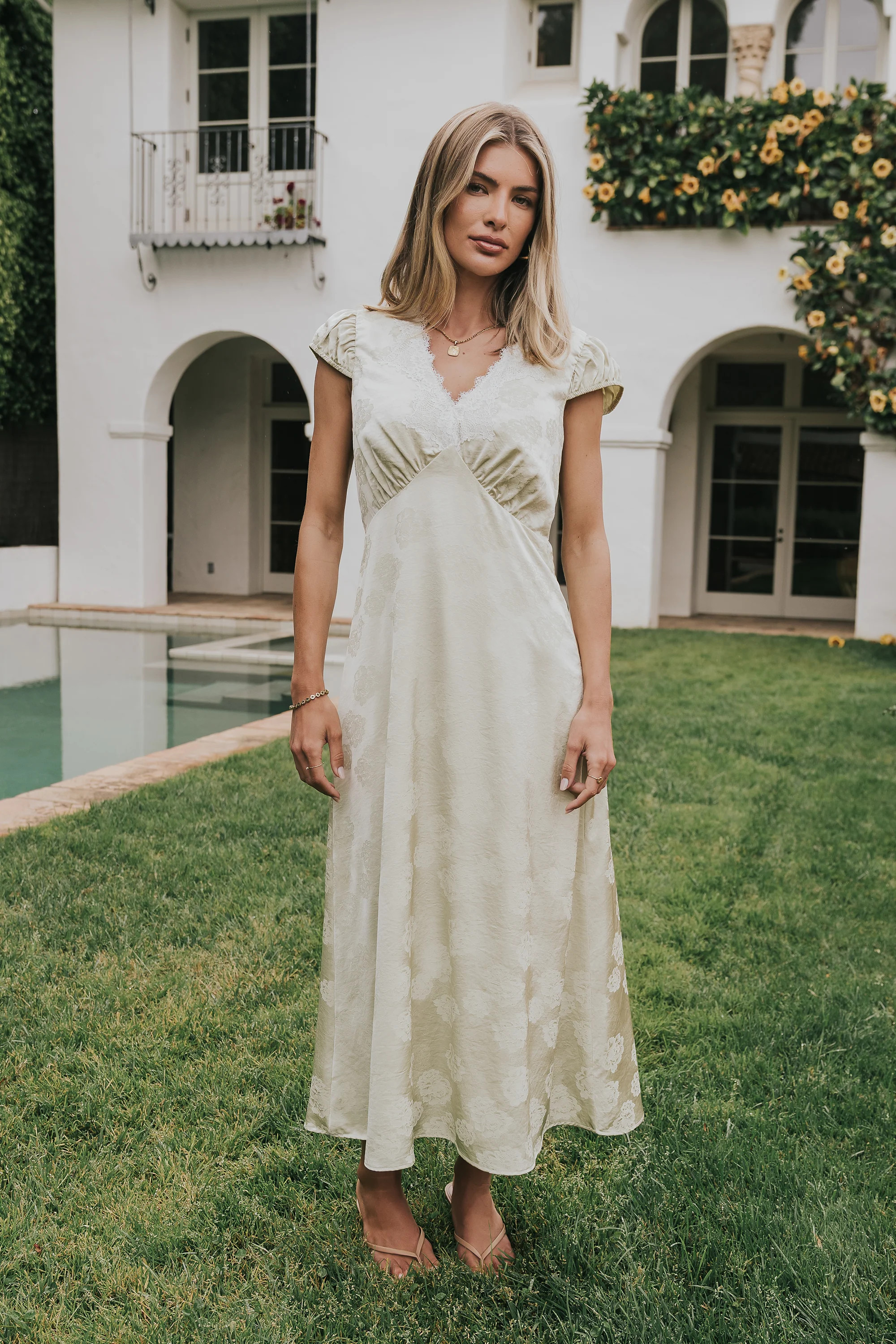 Jackie Floral Midi Dress | Böhme US