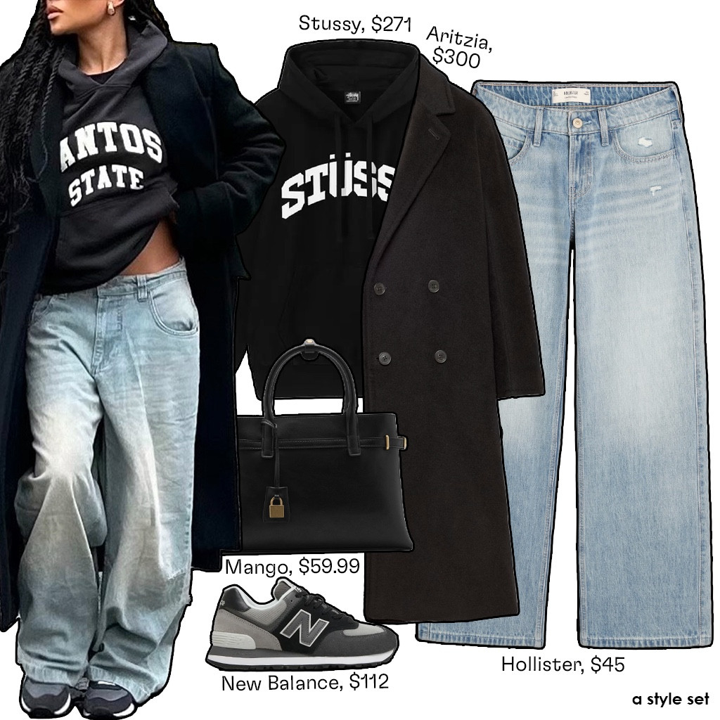 casual winter streetwear outfit recreations 🖤 

#LTKStyleTip