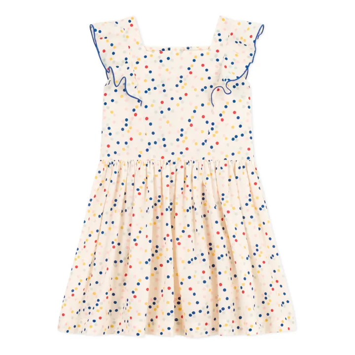 Kleid Mia Popeline | Seidenfarben | Smallable