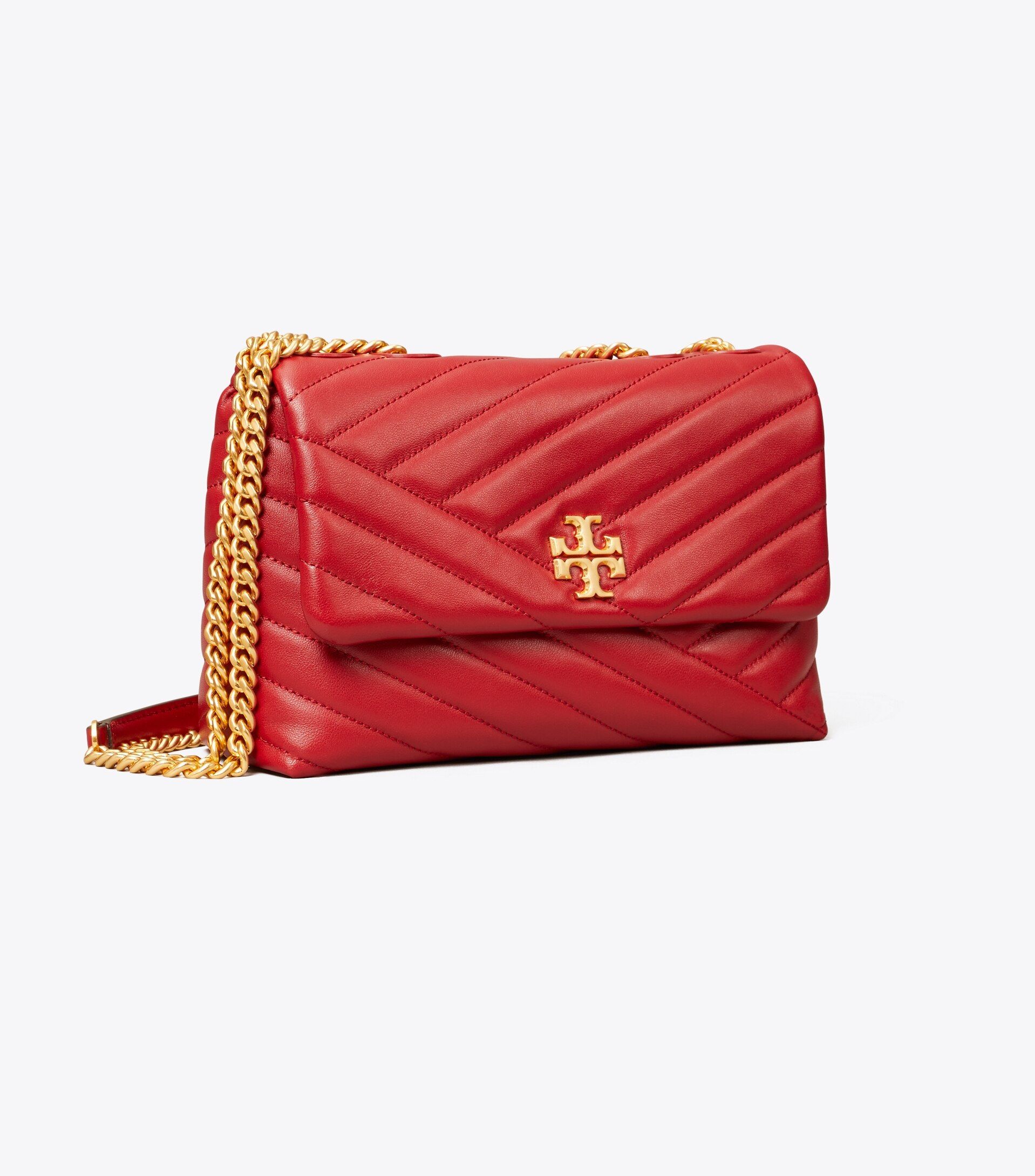 Kira Chevron Small Convertible Shoulder Bag | Tory Burch (US)