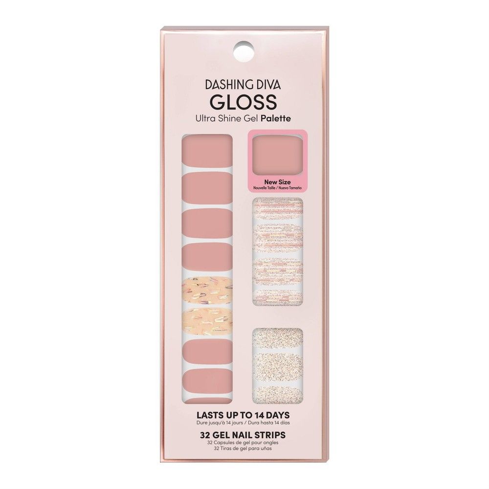 Dashing Diva Gloss Ultra Shine Gel Palette - After Glow | Target