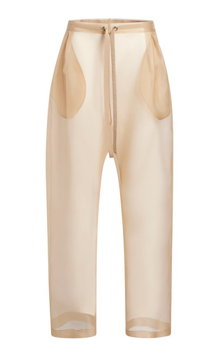 Trenton Silk-Organza Drawstring Pants | Moda Operandi (Global)