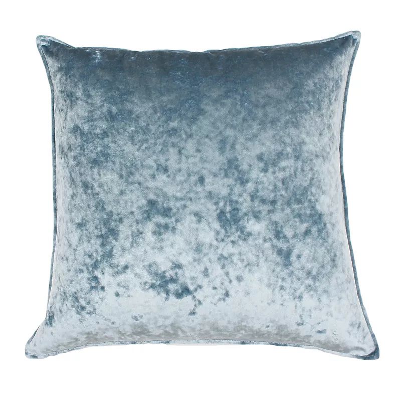 Thro by Marlo Lorenz Ibenz Ice Velvet Throw Pillow, Blue, 22X22 | Kohl's
