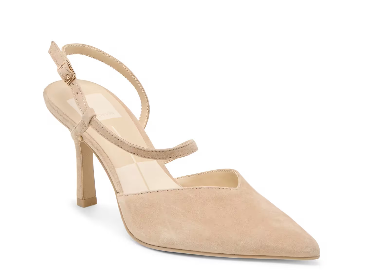 Dolce Vita Kamra Pump | Women's | Camel Suede | Size 8.5 | Pumps | Kitten | Slingback | DSW