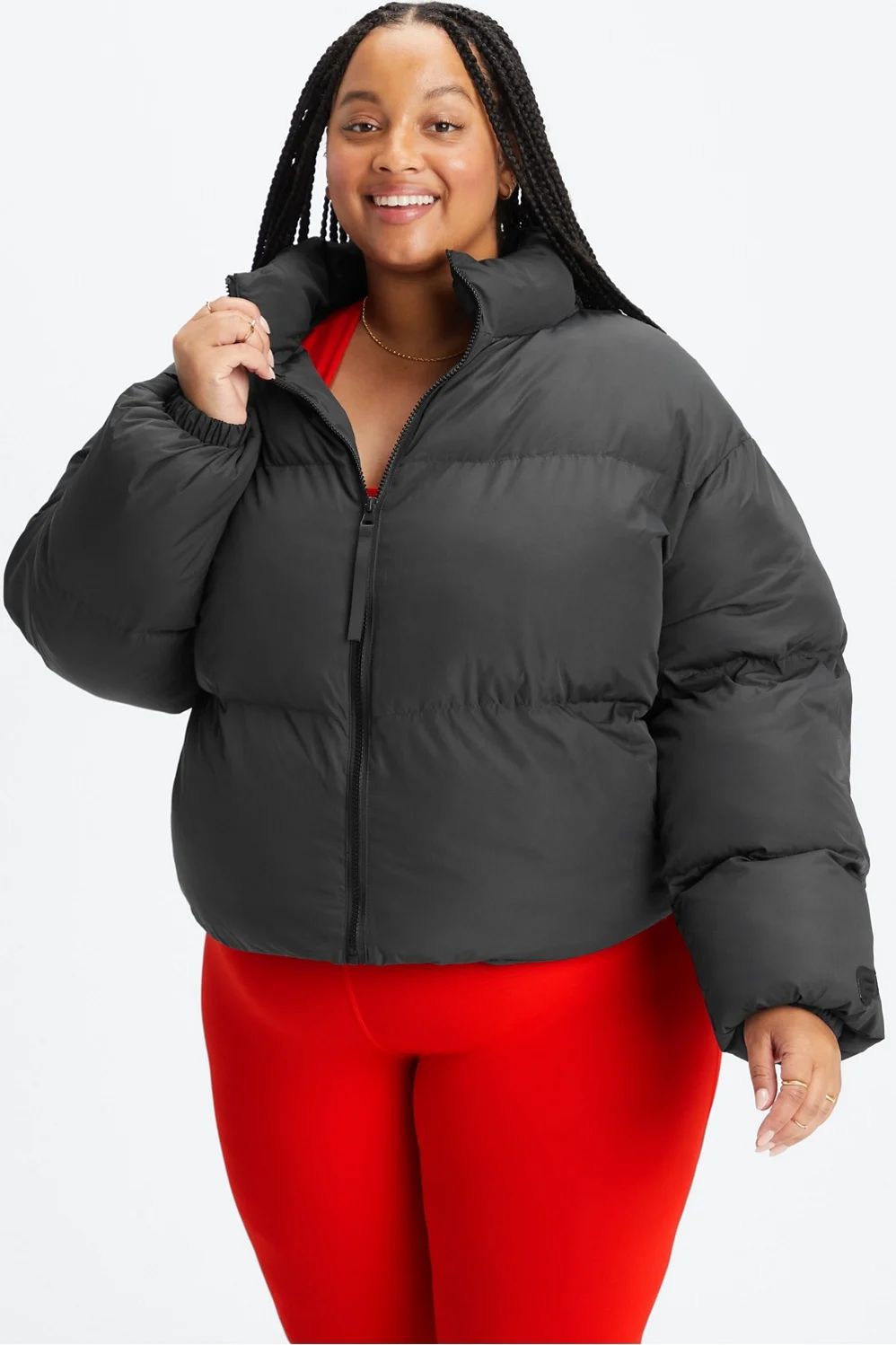 Wander Cropped Puffer | Fabletics - North America