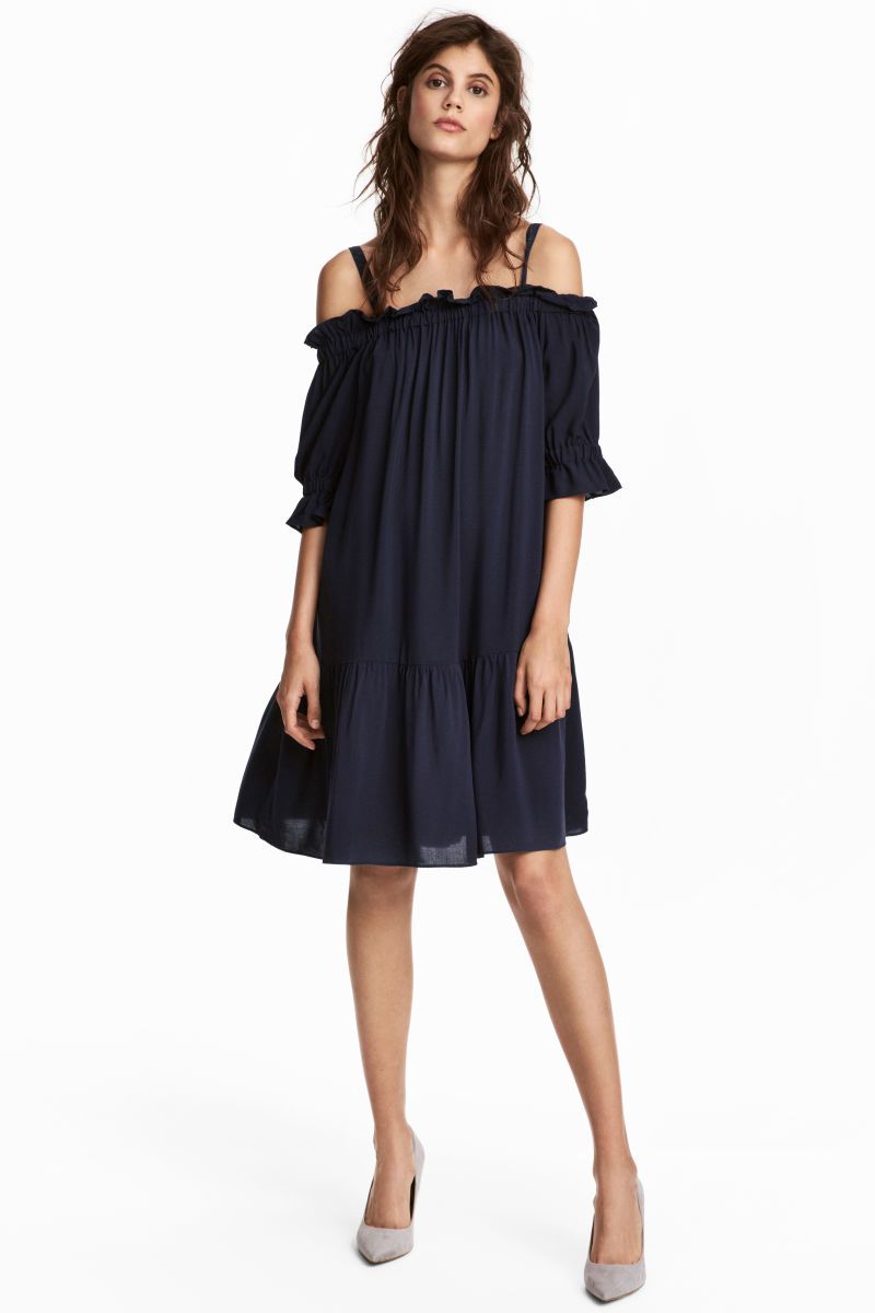 H&M Open-shoulder Dress $29.99 | H&M (US)