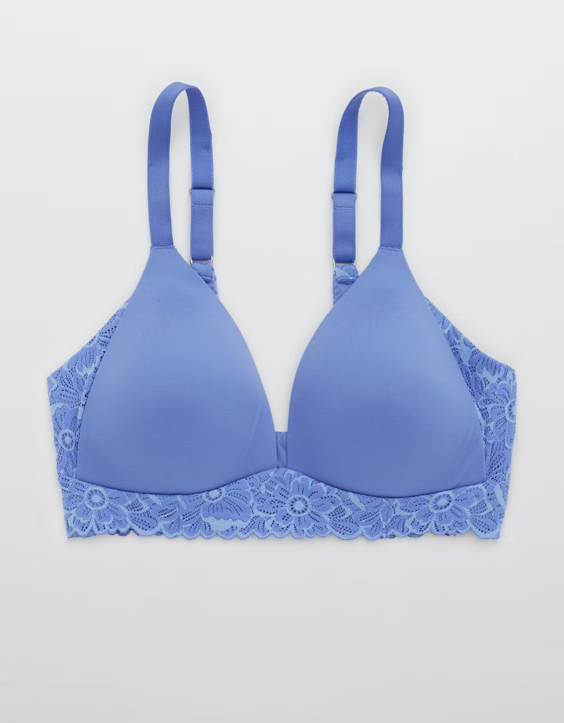 Aerie Real Sunnie Wireless Lightly Lined Blossom Lace Bra | American Eagle Outfitters (US & CA)