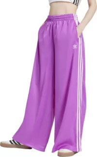 adidas Originals Women's Adicolor Satin Wide Leg Track Pants | DICK'S Sporting Goods