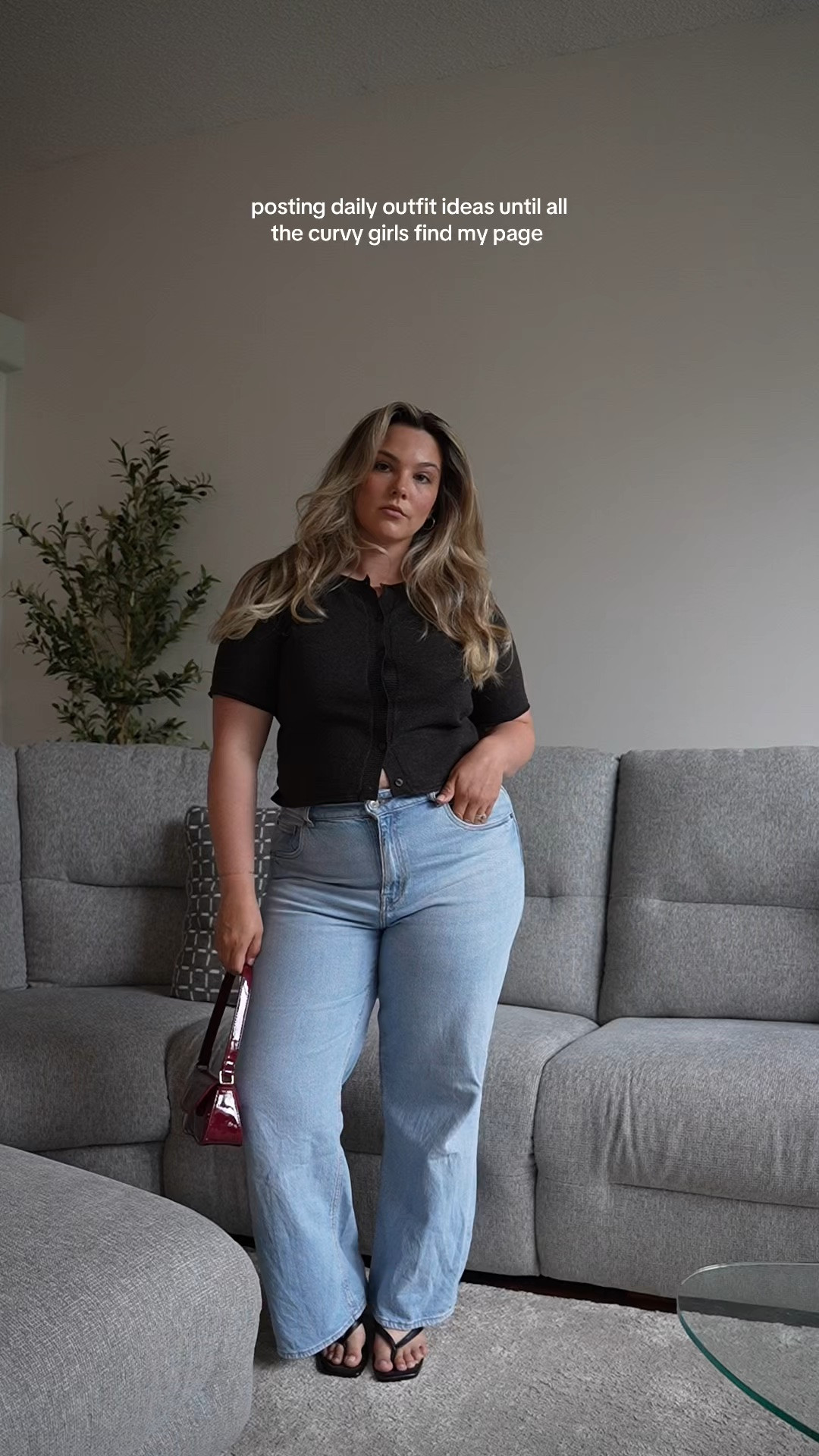Outfit idea for all my curvy girls! 

Wearing a size 14 in the jeans 
Top is from Ardene 
Bag is from pretty little thing

#LTKmidsize #LTKmodest #LTKjeans