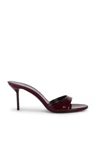 Lidia Mule 70 in Rouge Noir | Revolve Clothing (Global)