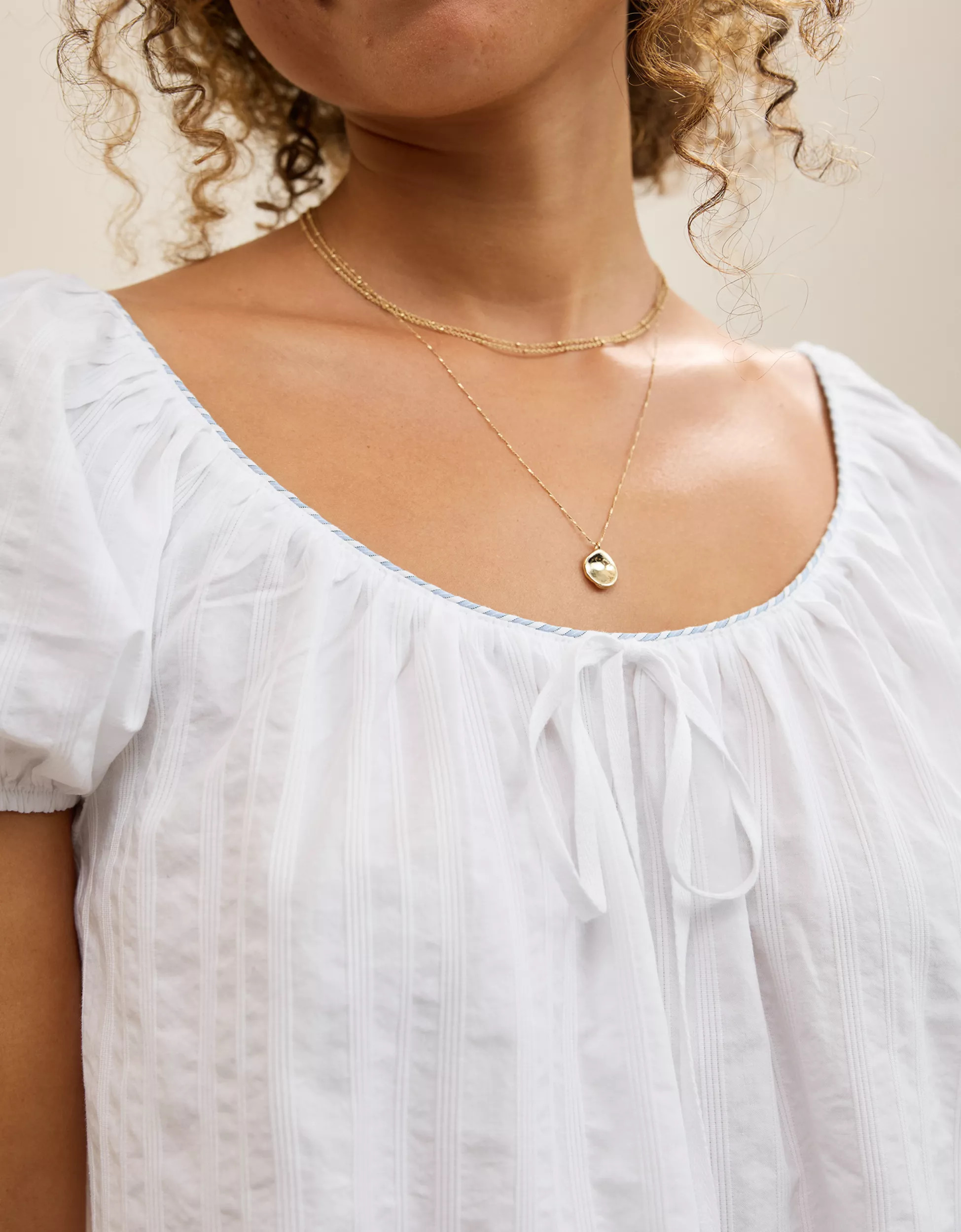 Aerie Seersucker Nightie | Aerie