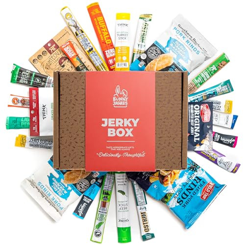 Ultimate Jerky Lover's Gift Box For Men, Mix of Delicious Jerky With Sweet & Savory Options - Delicious & Healthy Beef Jerky Snacks- Ideal Food Gift For Dad or Husband For All Occasions | Amazon (US)