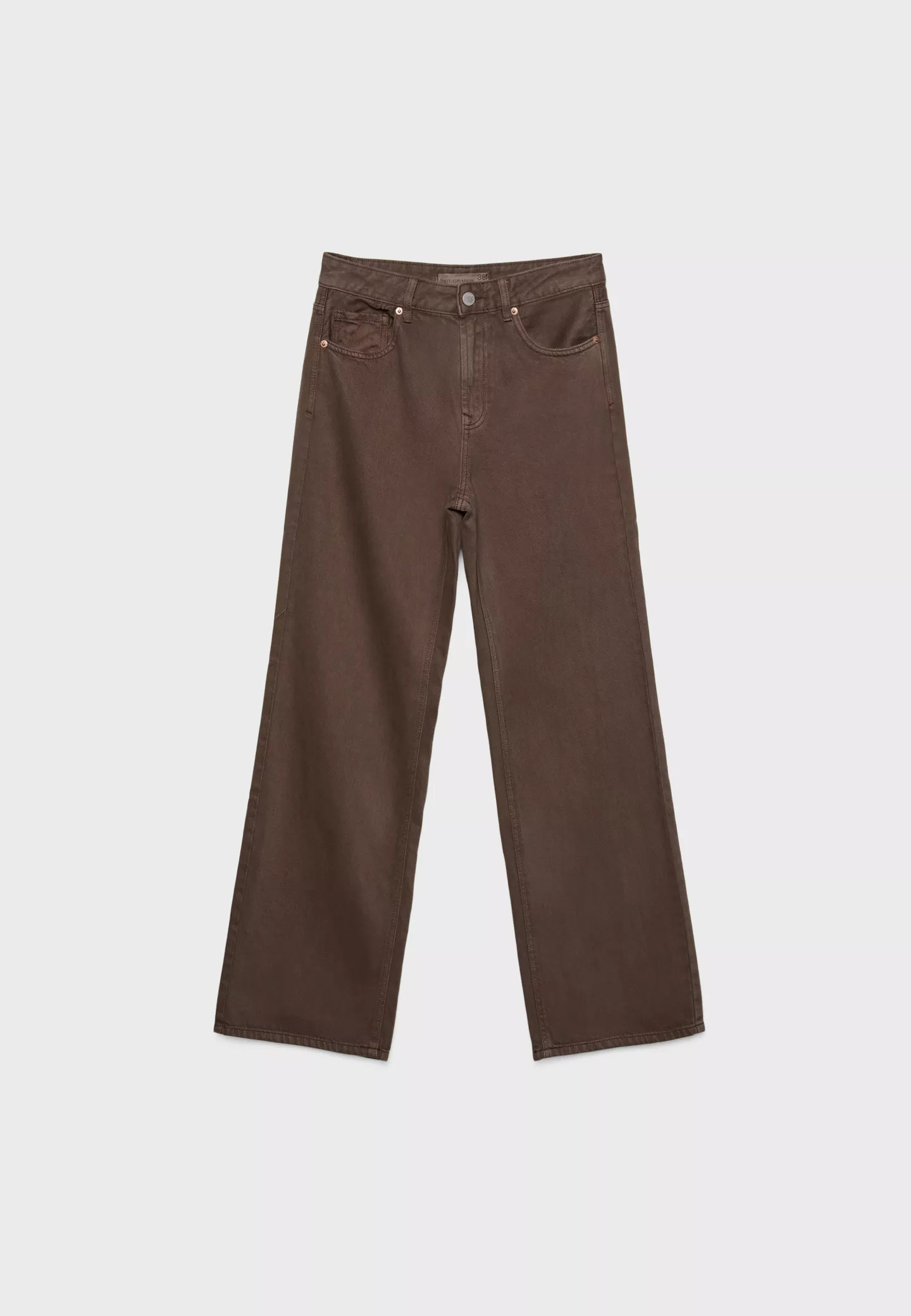 D92 Jeans mit geradem, weitem Bein | Stradivarius DE