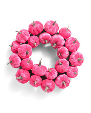 12in Velvet Pumpkin Wreath | Fall Decor | Marshalls | Marshalls