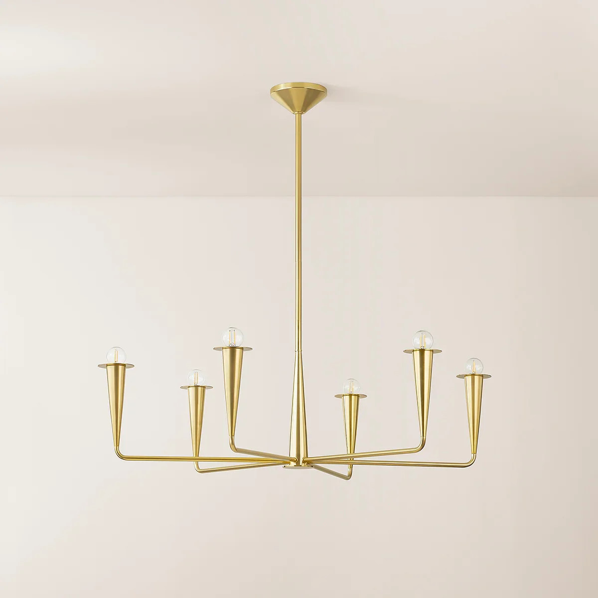 Danna 6-Light Chandelier - 2 Finishes | THELIFESTYLEDCO