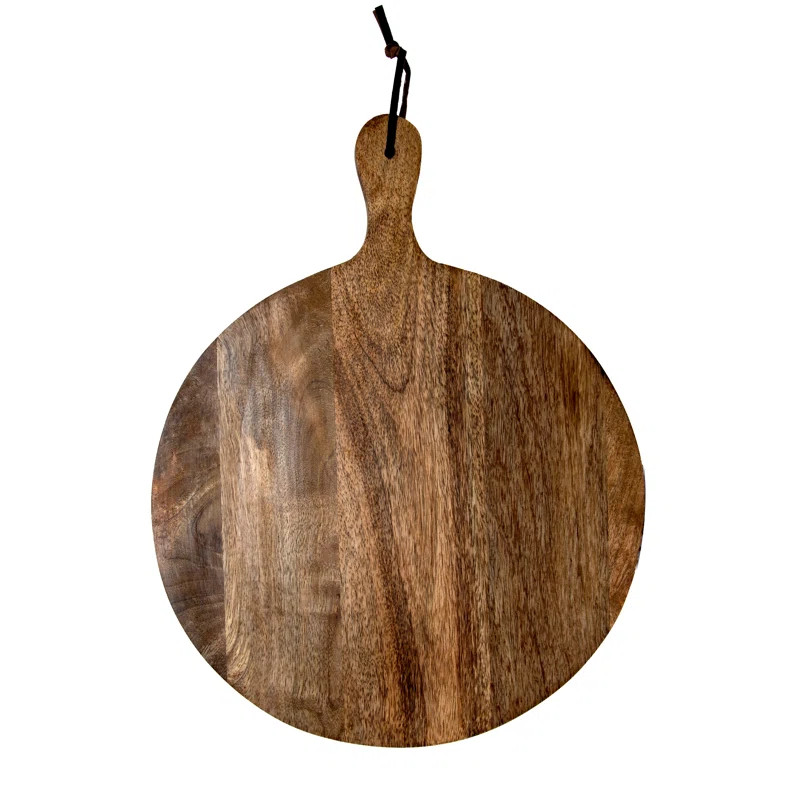 Millwood Pines Frederica Round Wood Cheese Board | Wayfair North America