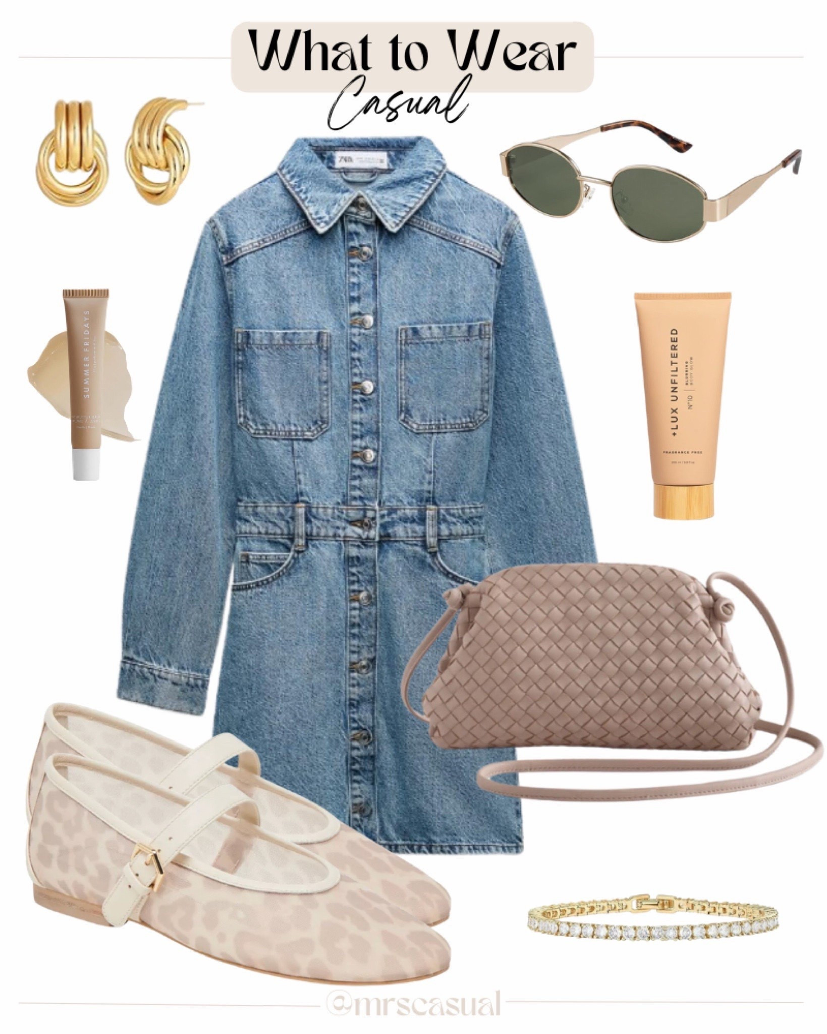 Throw-on-and-go outfits are my favorite kind 💙 Everything linked 🔗⬇️

#LTKSeasonal #LTKootd #LTKOver40